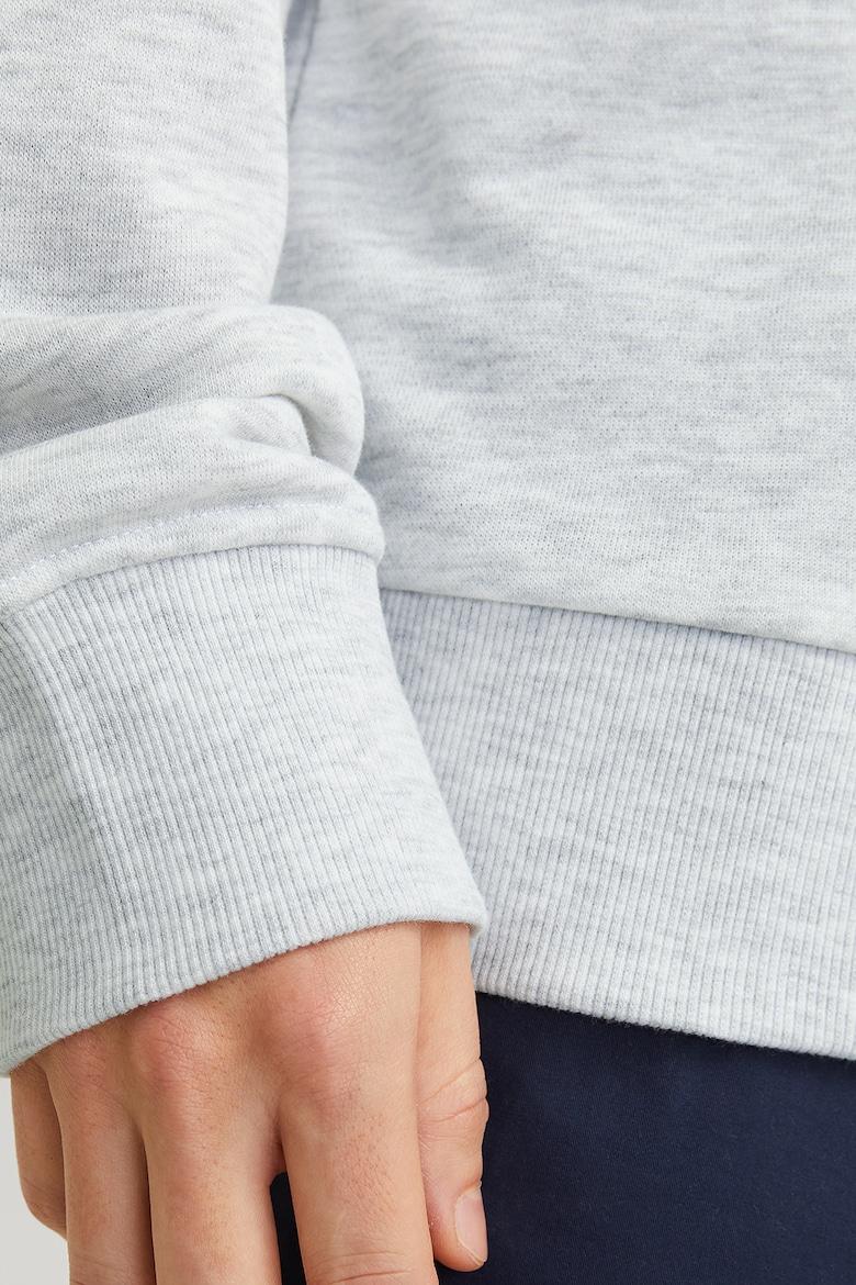 12275410/White Melange JACK AND JONES