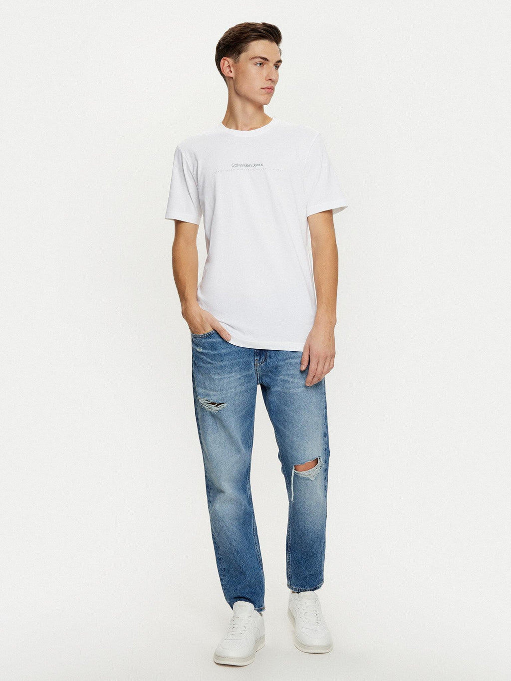 MINIMAL LOGO TEE J30J327075/YAF CALVIN KLEIN JEANS