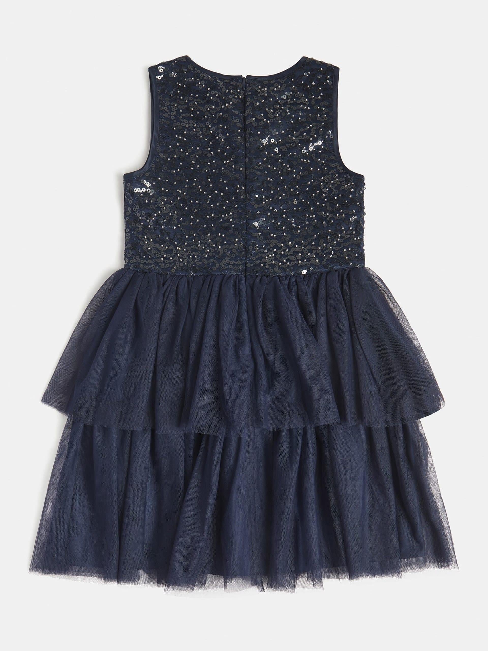 MIXED FABRIC SL DRESS_CEREMONY 