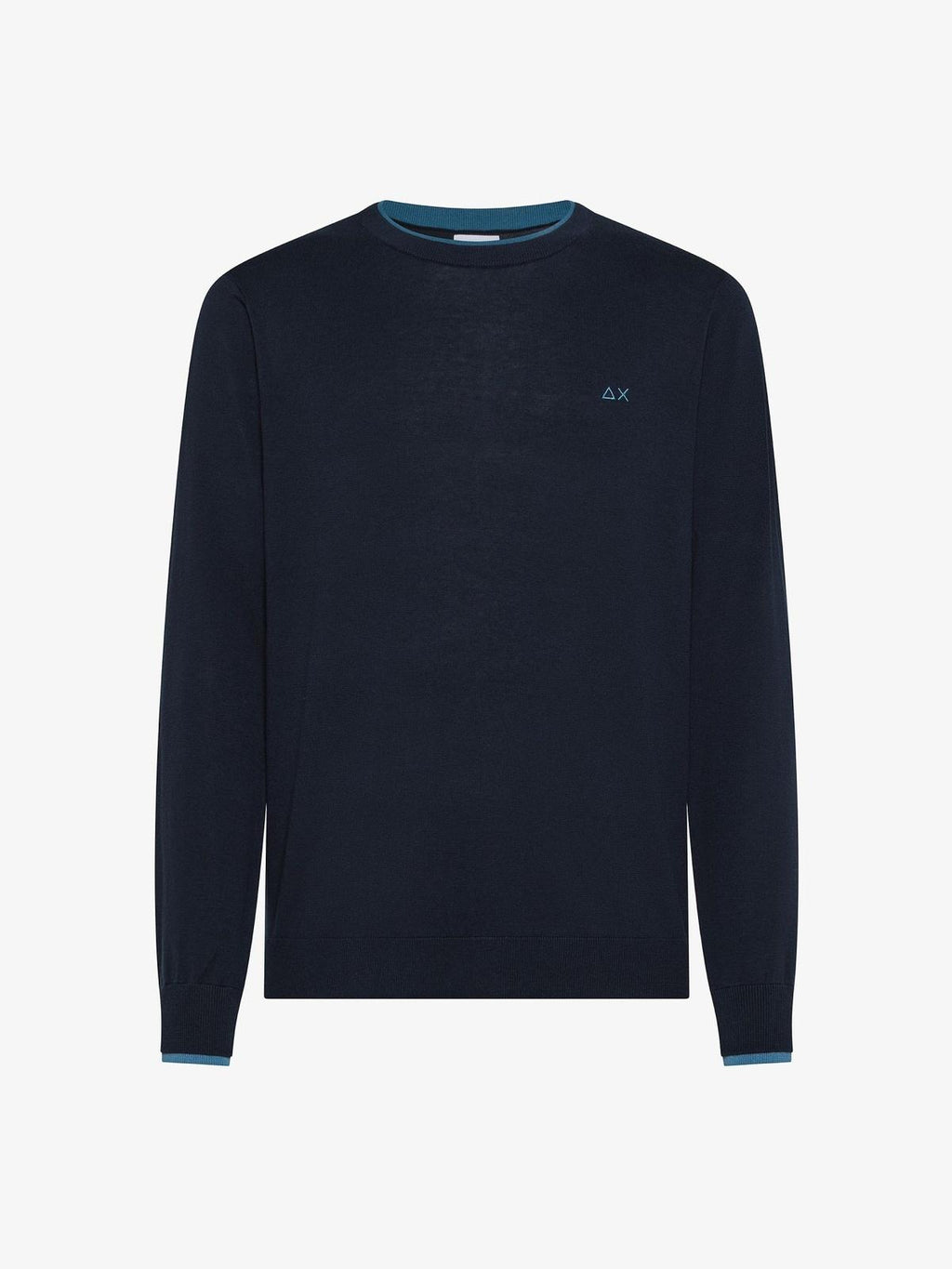 SWEATER NECK DOUBLE RIB L/S 