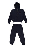 REFRIGIWEAR COMPLETO FELPA FULL ZIP  CON CAPPUCCIO E PANTALONE