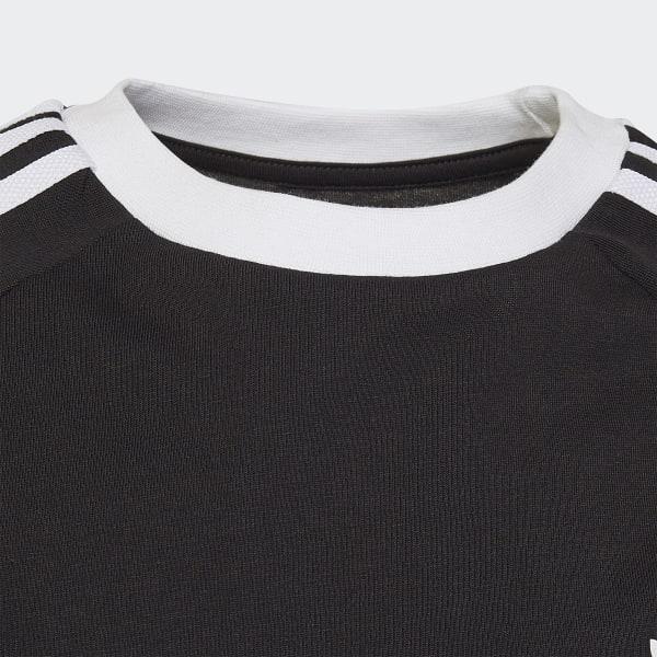 3STRIPES TEE        BLACK 