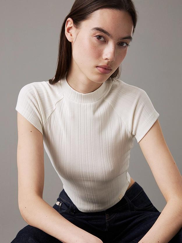 WARM TEXTURE RIB MOC J20J225017/YBI CALVIN KLEIN JEANS