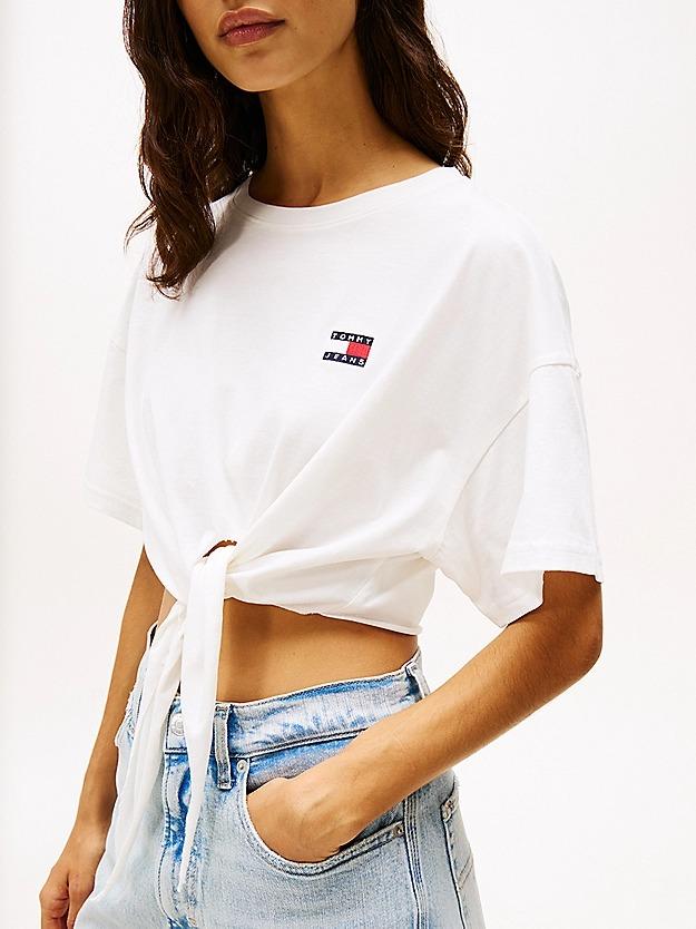 TJW REG WAIST TIE BA DW0DW20321/YBL TOMMY JEANS
