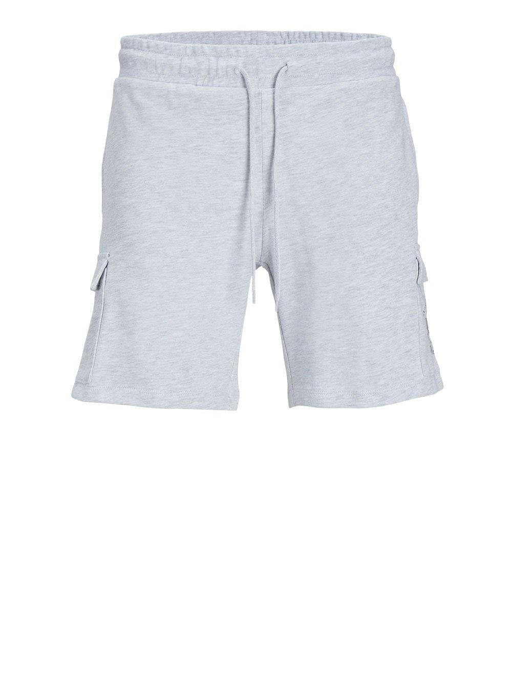 12249930/White Melange JACK AND JONES