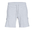 12249930/White Melange JACK AND JONES