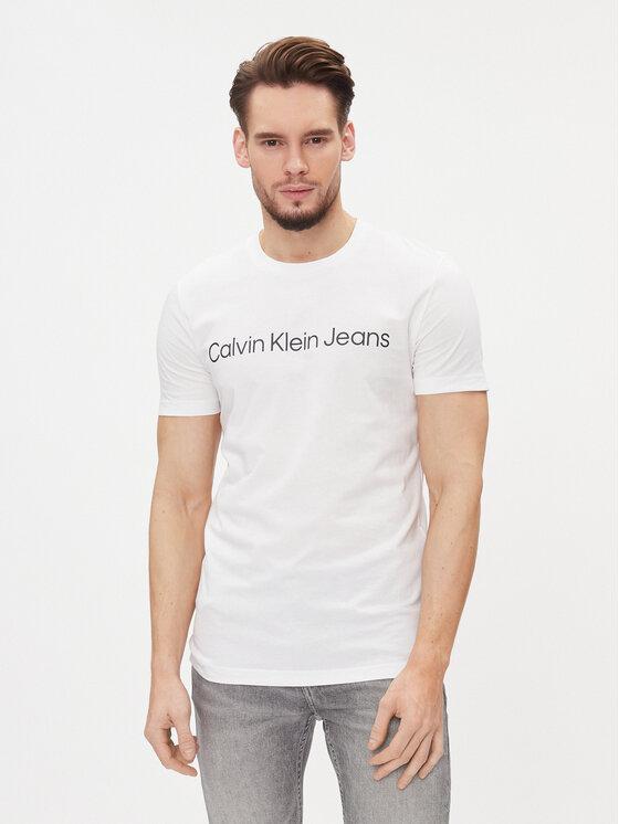 CORE INSTITUTIONAL LOGO SLIM TEE J30J322552/YAF CALVIN KLEIN JEANS