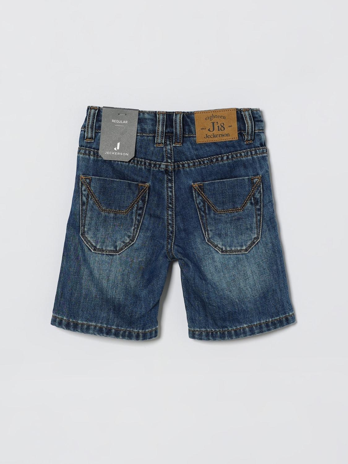 BERMUDA JEANS C/TOPPA BAMBINO 