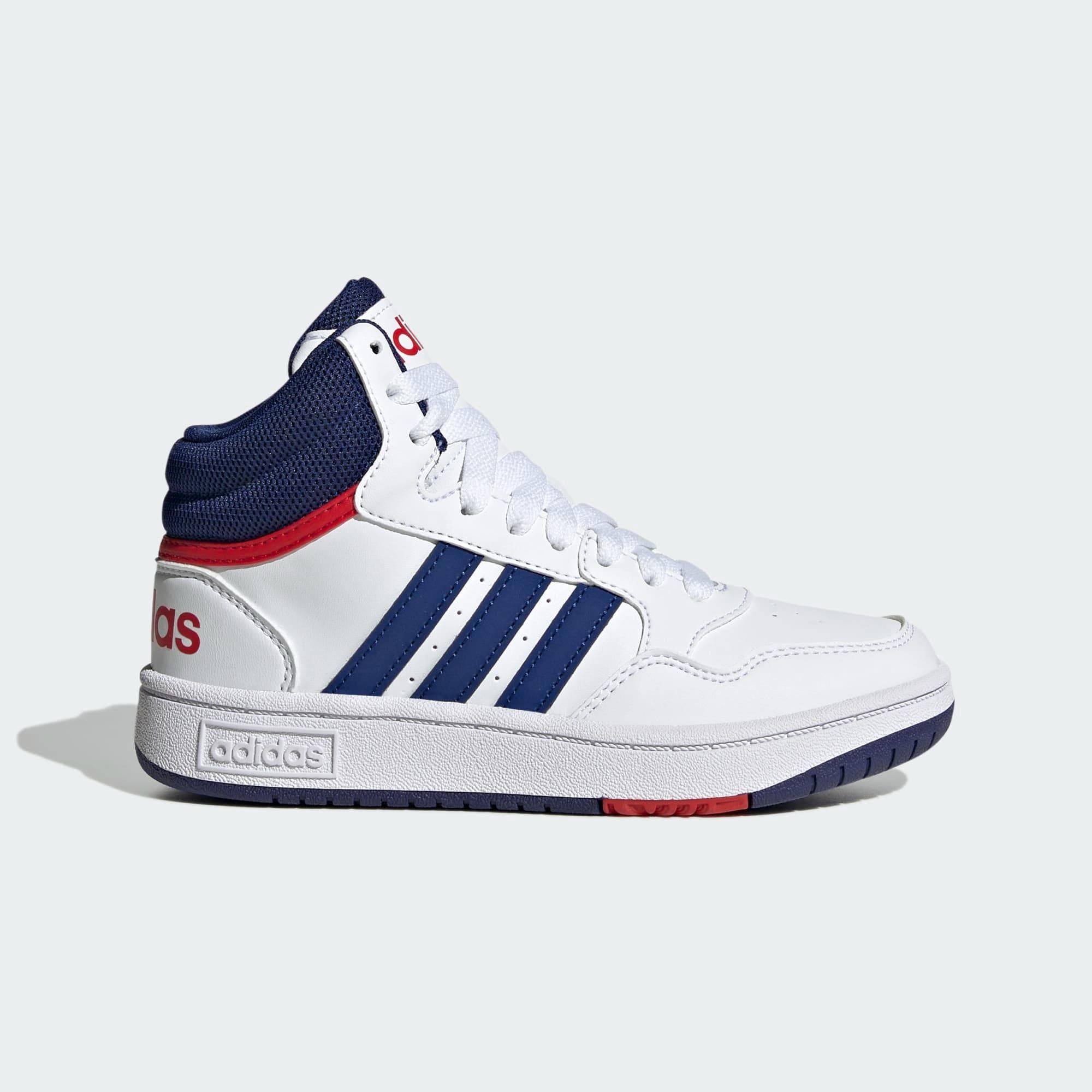 HOOPS 3.0 MID K     FTWWHT/VICBLU/BETSCA 