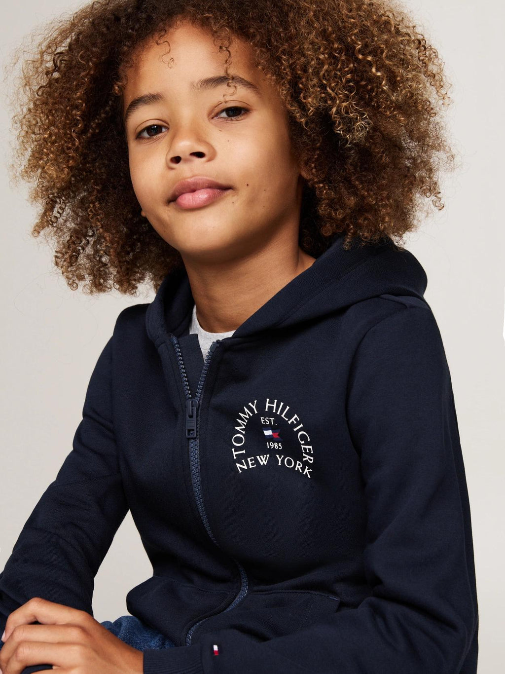 NAUTICAL ARCH FLEECE REG ZIPUP 