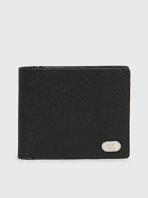 TEXTURED BIFOLD W/COIN 