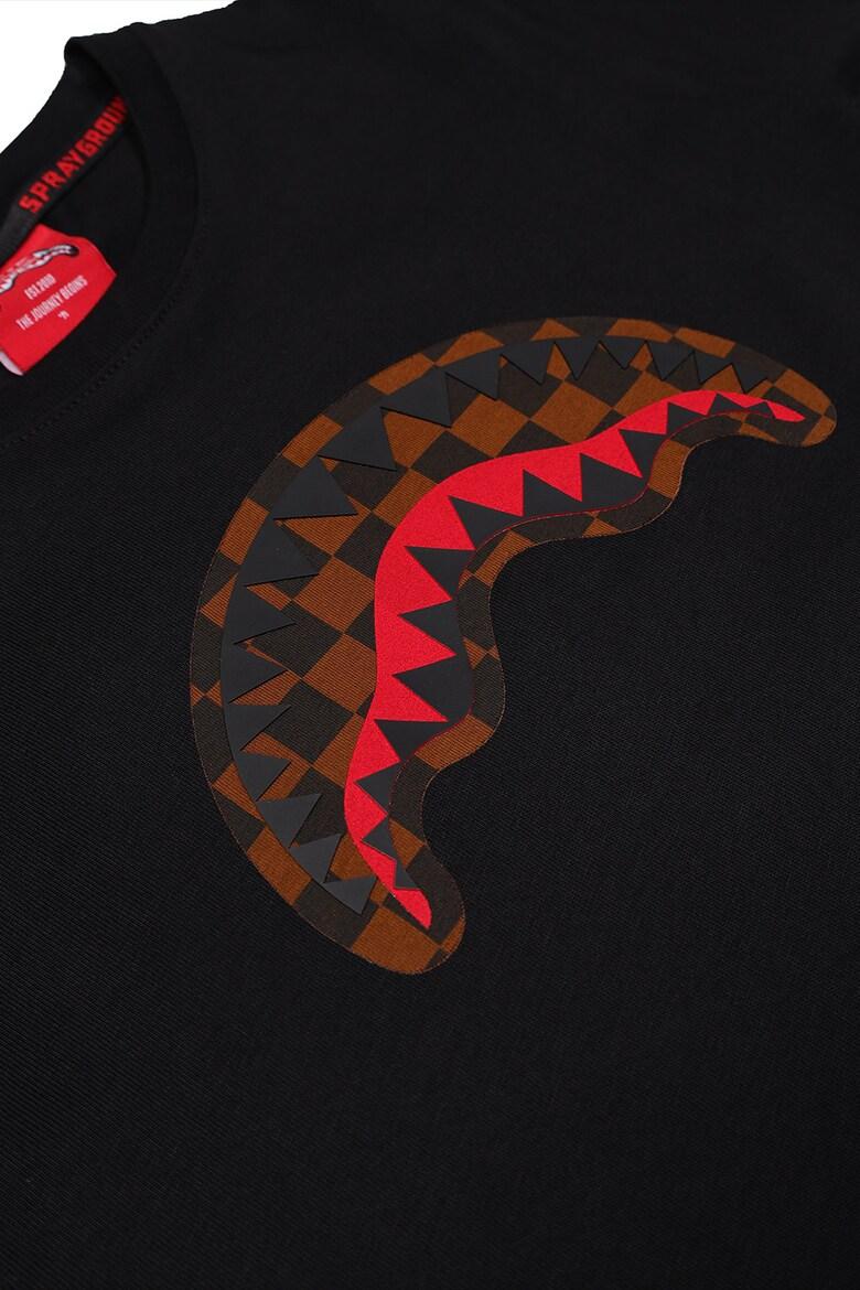 TAKEOVER THE THRONE T-SHIRT SPY1366/BLACK SPRAYGROUND