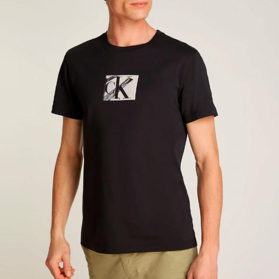 SMALL CK BOX TEE J30J327077/BEH CALVIN KLEIN JEANS