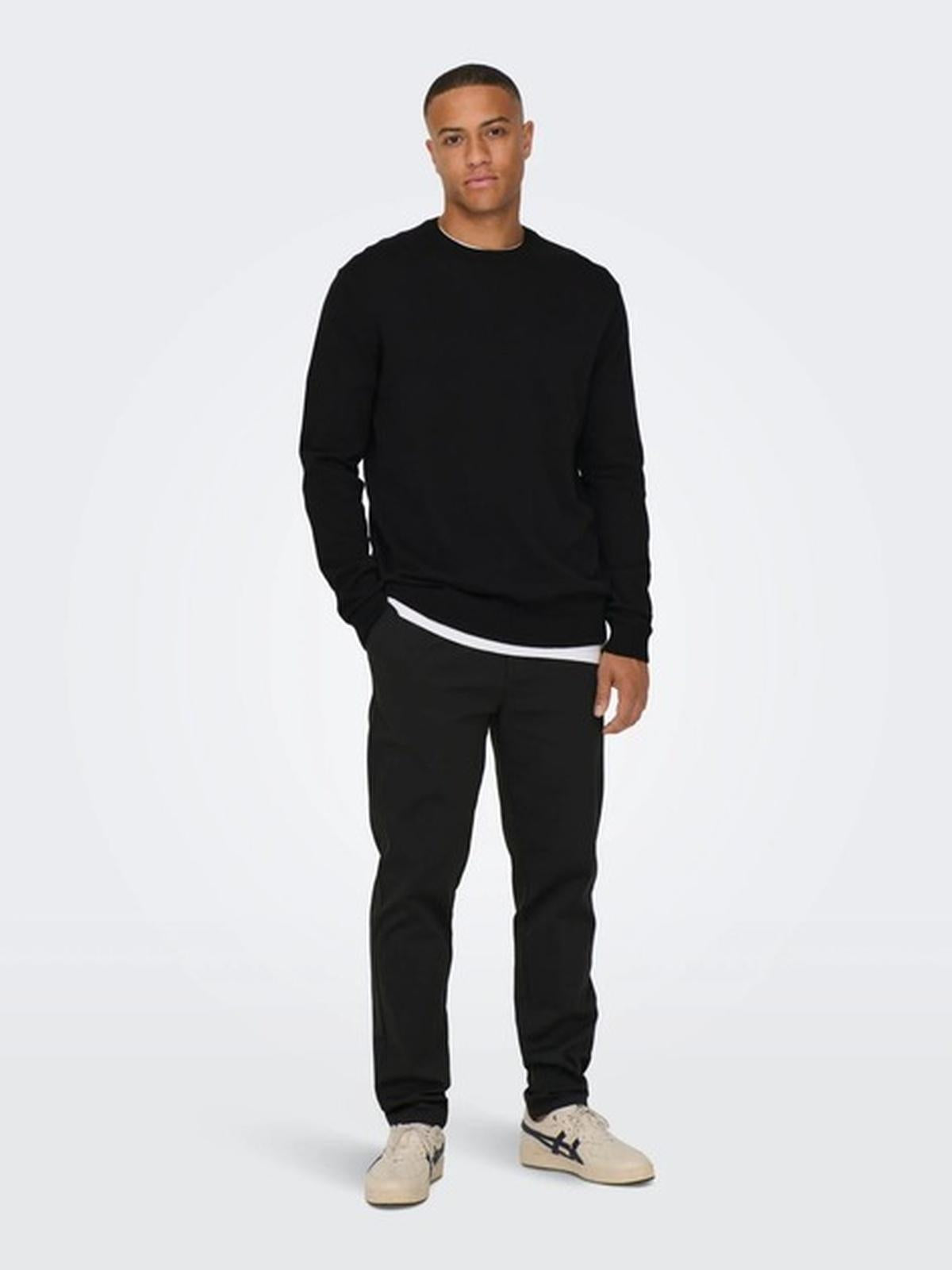 ONSALEX REG 12 CREW KNIT 