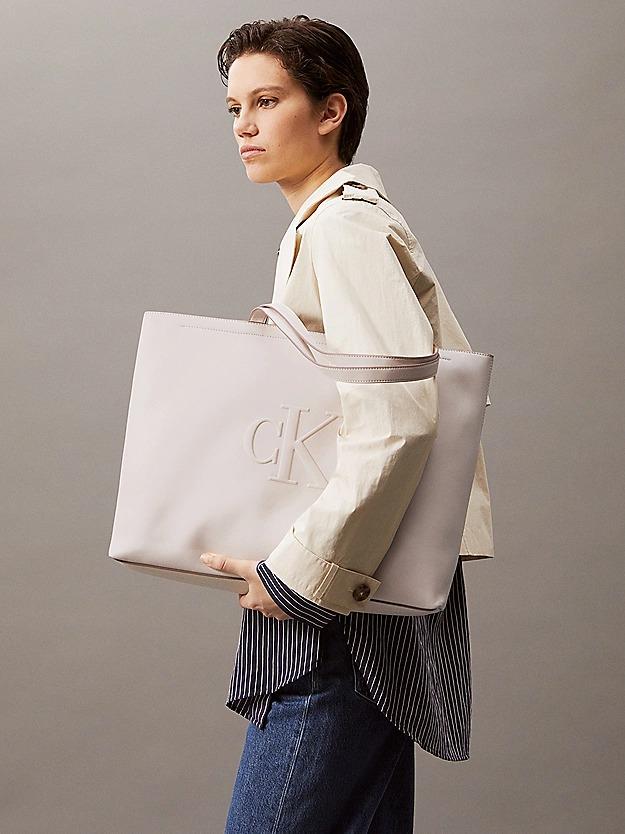 SCULPTED SLIM TOTE34 LV04K3070G/WGY CALVIN KLEIN JEANS