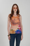 YES ZEE T-SHIRT DONNA SMANICATA, STAMPA SUBLIMATICA