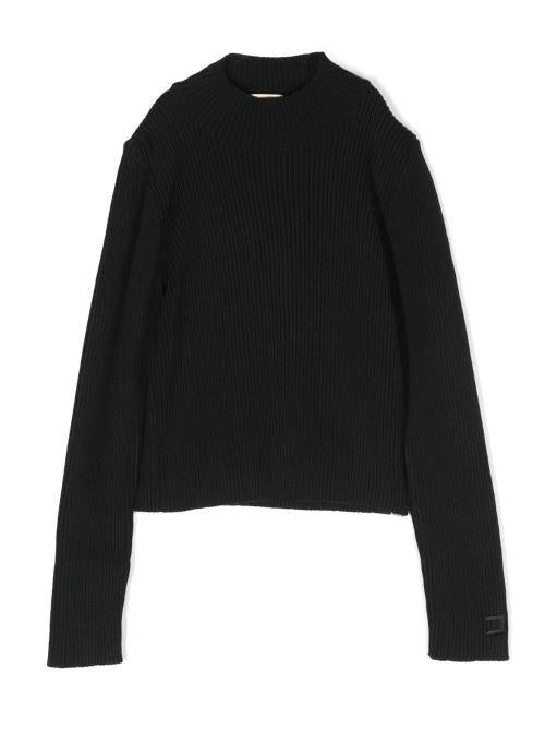 LUPETTO IN COSTINA CON RICAMO EFMA95C FL167 KE019/N010 ELISABETTA FRANCHI La Mia Bambina