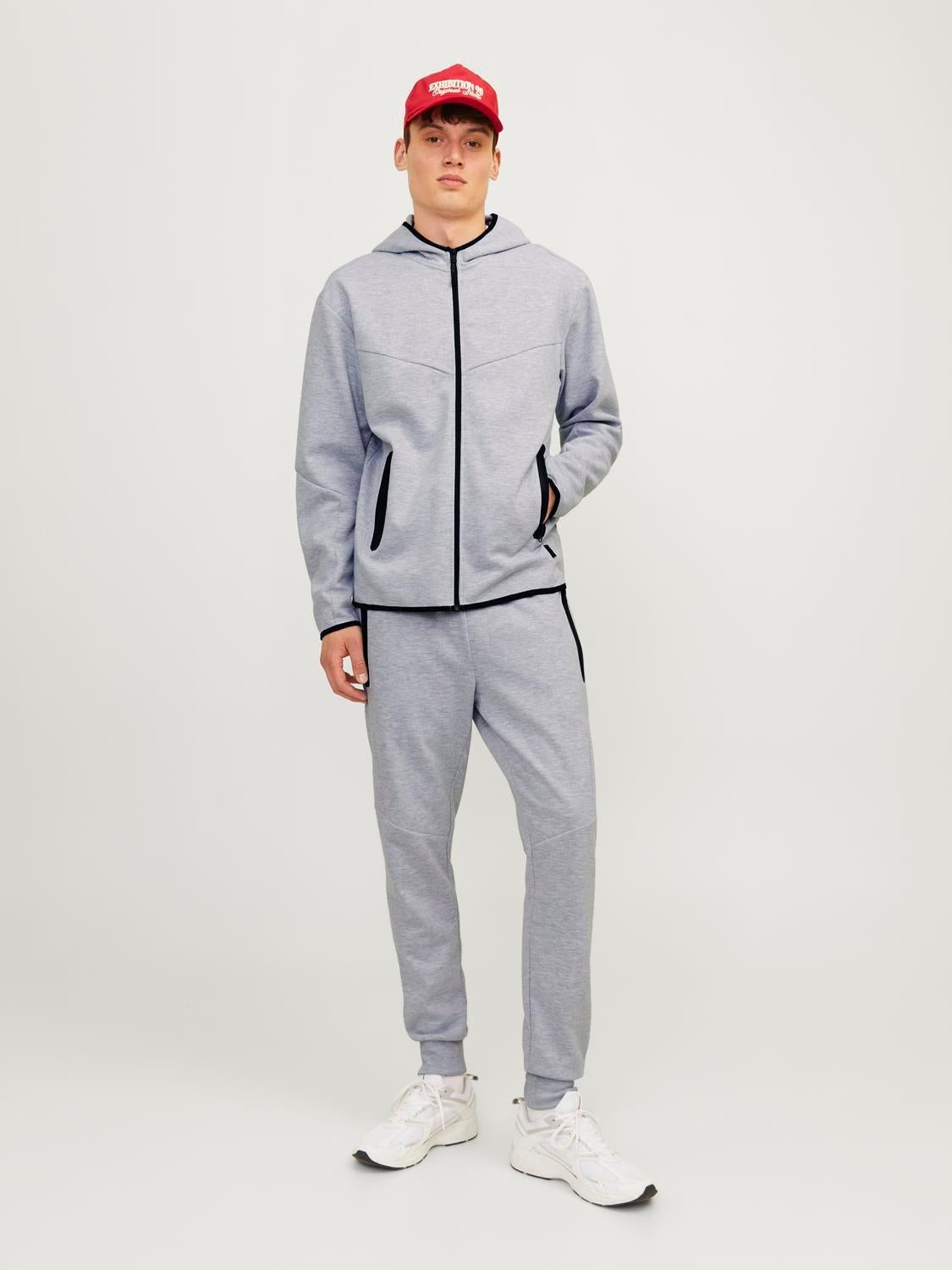 12260150/Light Grey Melange JACK AND JONES