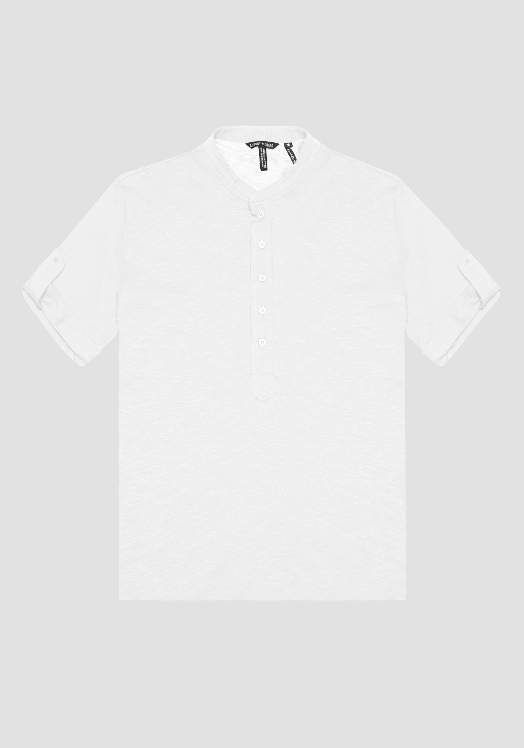 T-SHIRT REGULAR FIT IN COTONE 