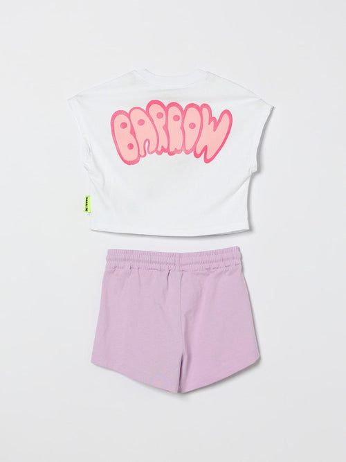 SET JERSEY TOP CROPPED TOP/SHORTS  GIRL 