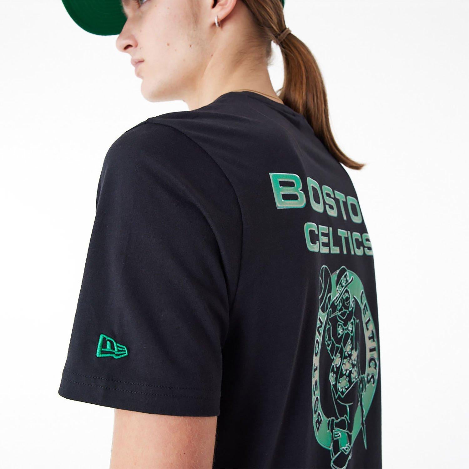 NBA HOLOGRAPHIC OS TEE BOSCEL 60435485/BLKKGR NEW ERA