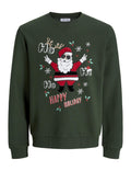 JACK JONES KIDS JJCHRISTMAS SWEAT CREW NECK JNR