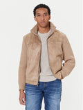 GUESS LS MN SUEDE MIX RIVER JACKET