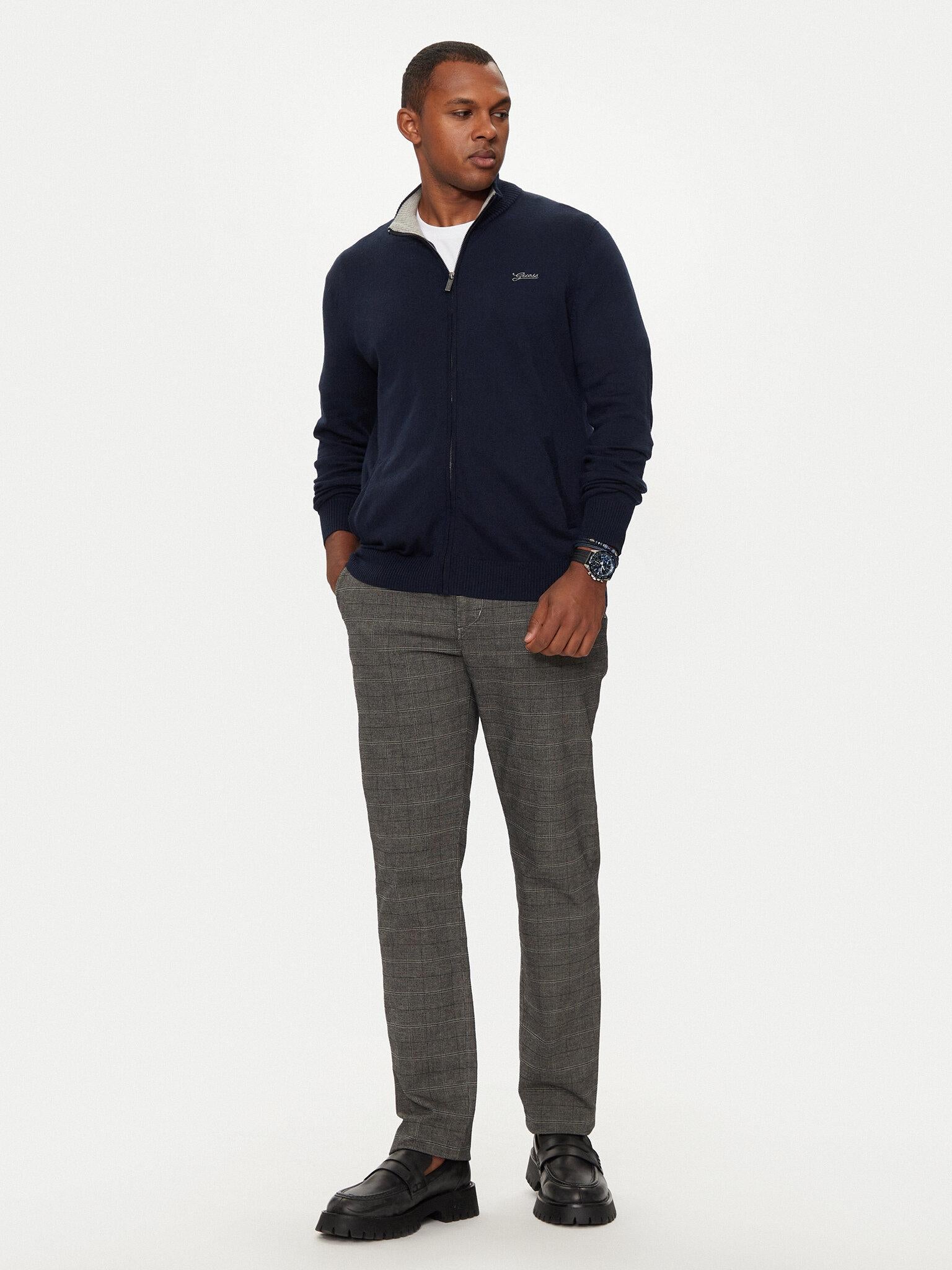 DARRELL LS ZIPPED CARDI BASIC 