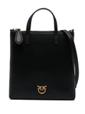PINKO MINI SHOPPER VITELLO SETA