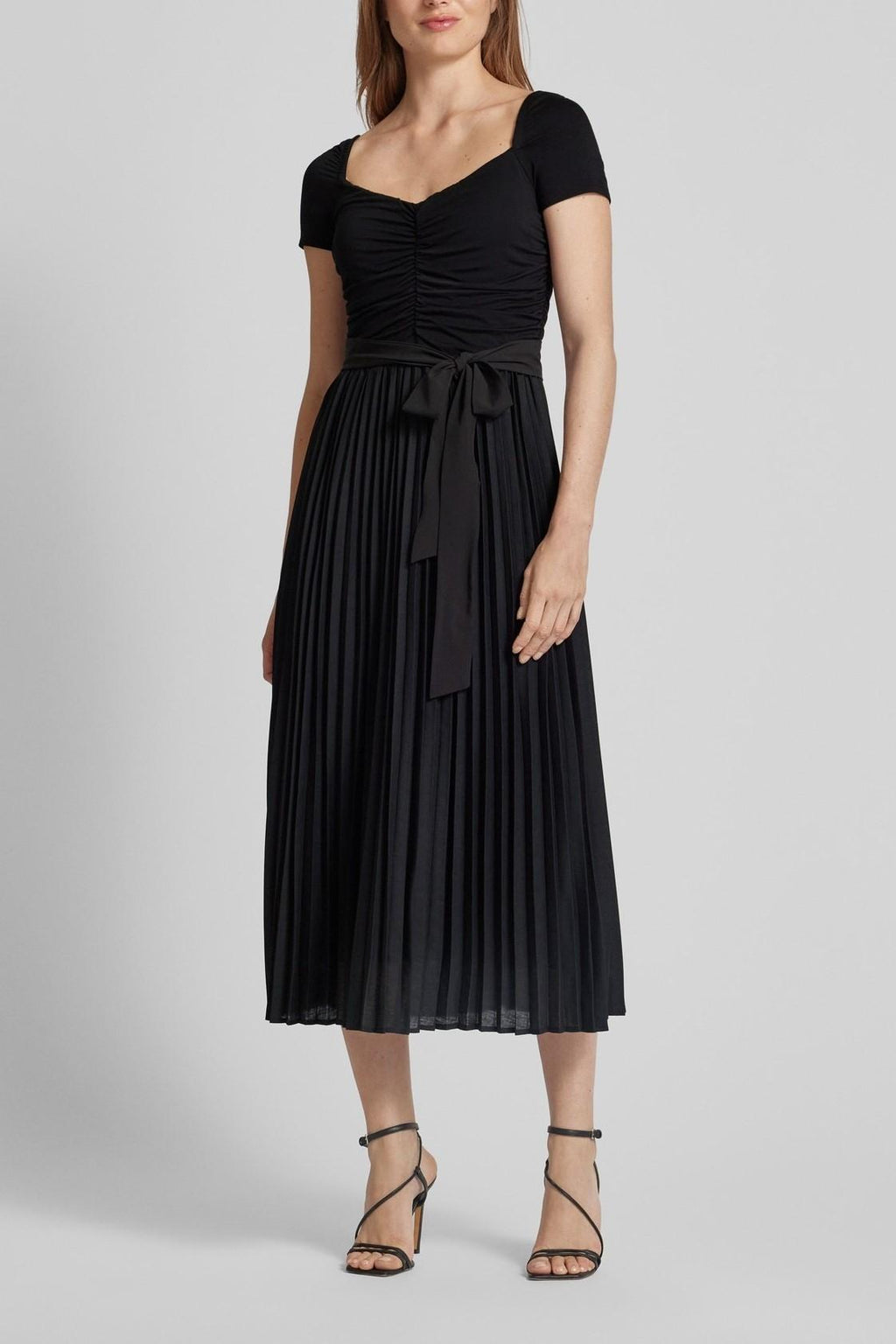 ES SS VERONICA PLEATED DRESS 