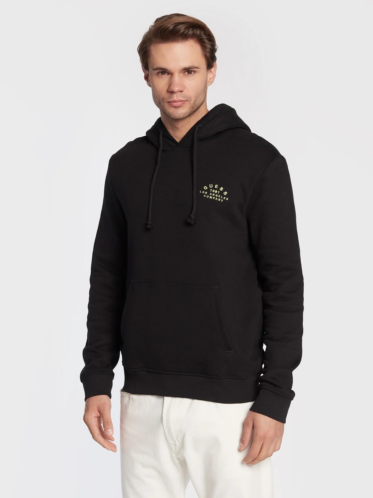 ALOIS HOODIE FLEECE M2BQ30KBDA1/JBLK GUESS