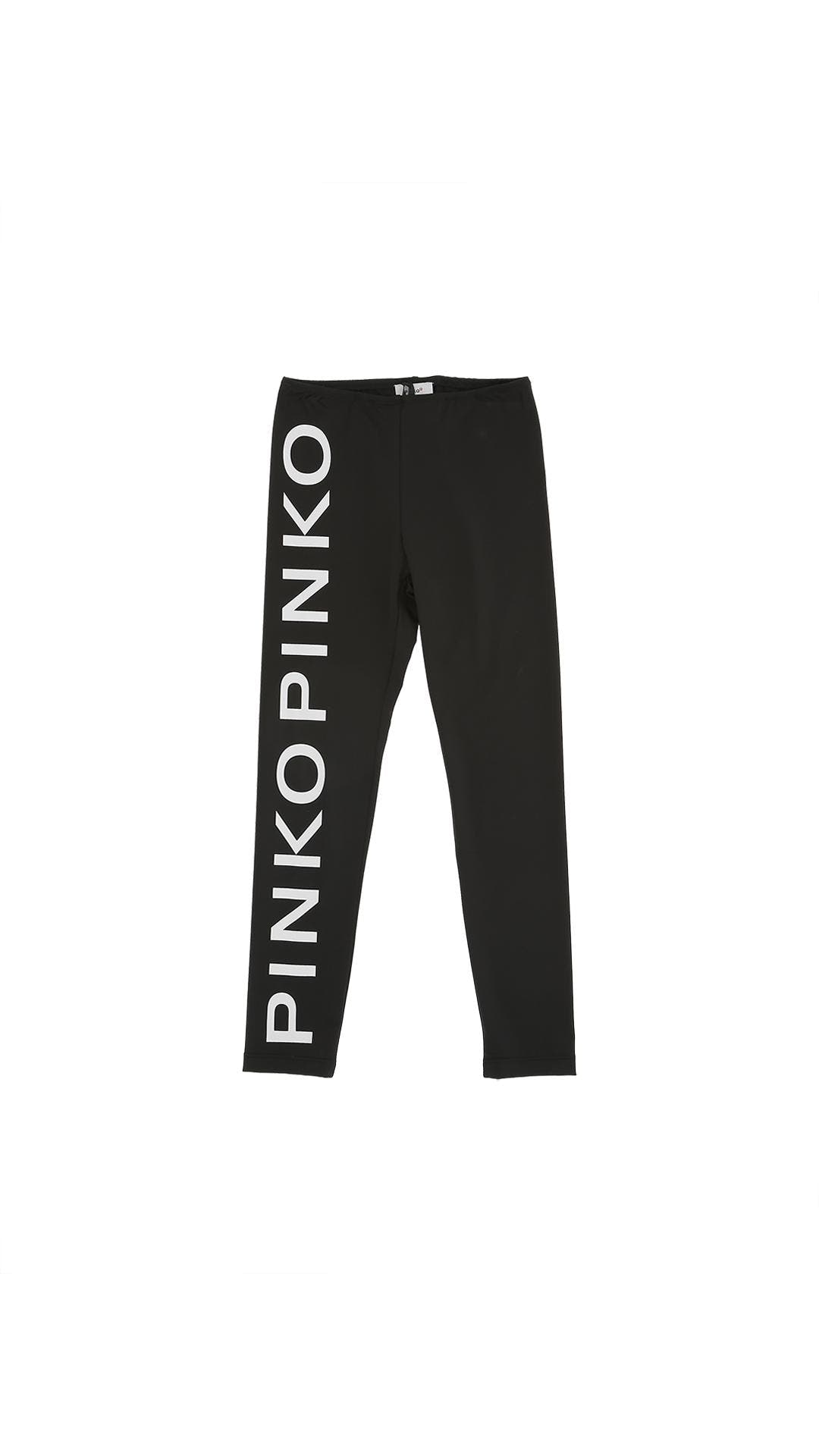 LEGGINGS IN LYCRA CON MACRO STAMPA 