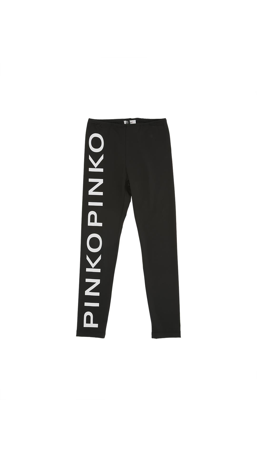 LEGGINGS IN LYCRA CON MACRO STAMPA 