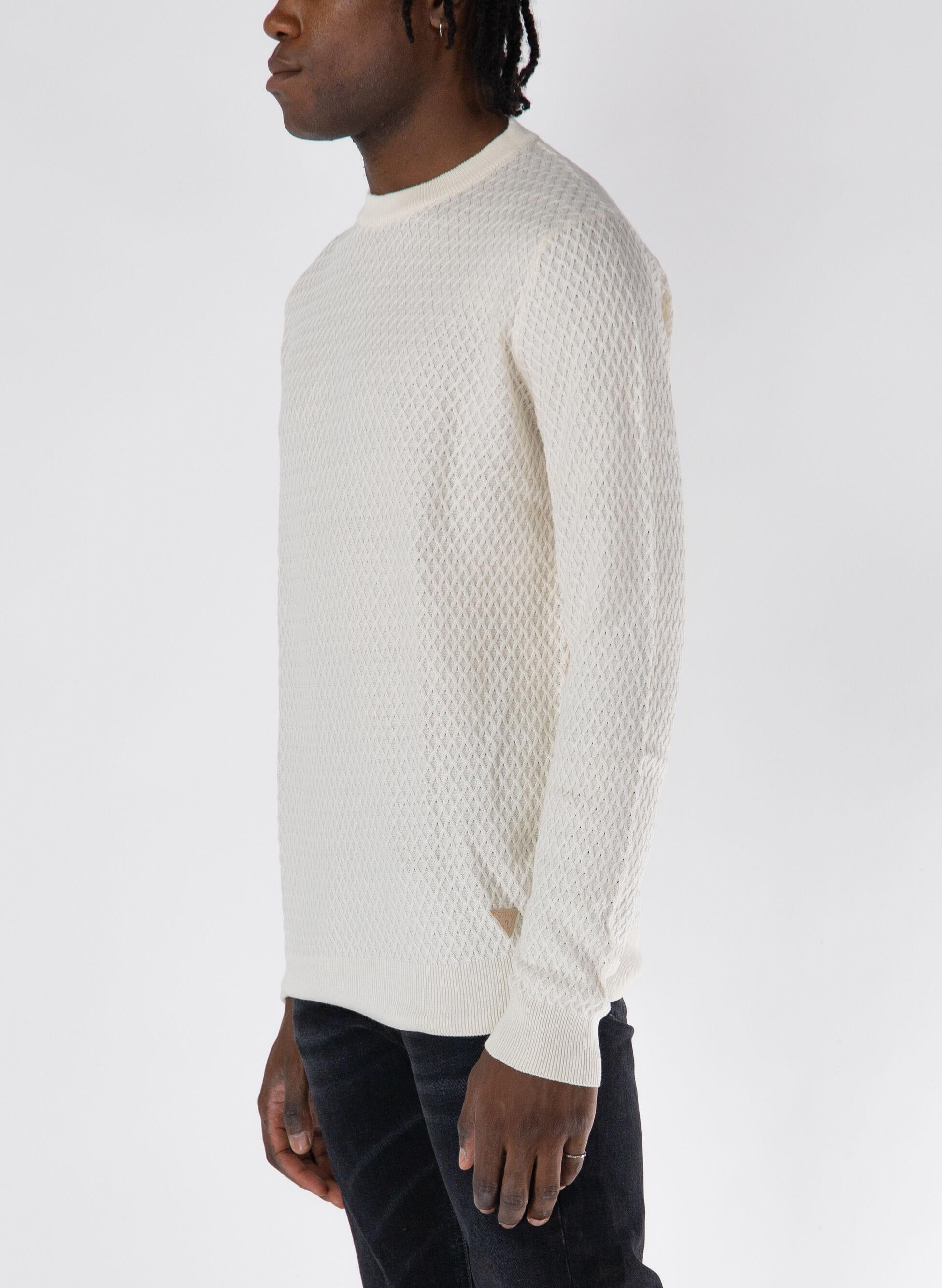 DAVIN CN LS STITCHED SWTR M4YR05Z3FB1/G018 GUESS