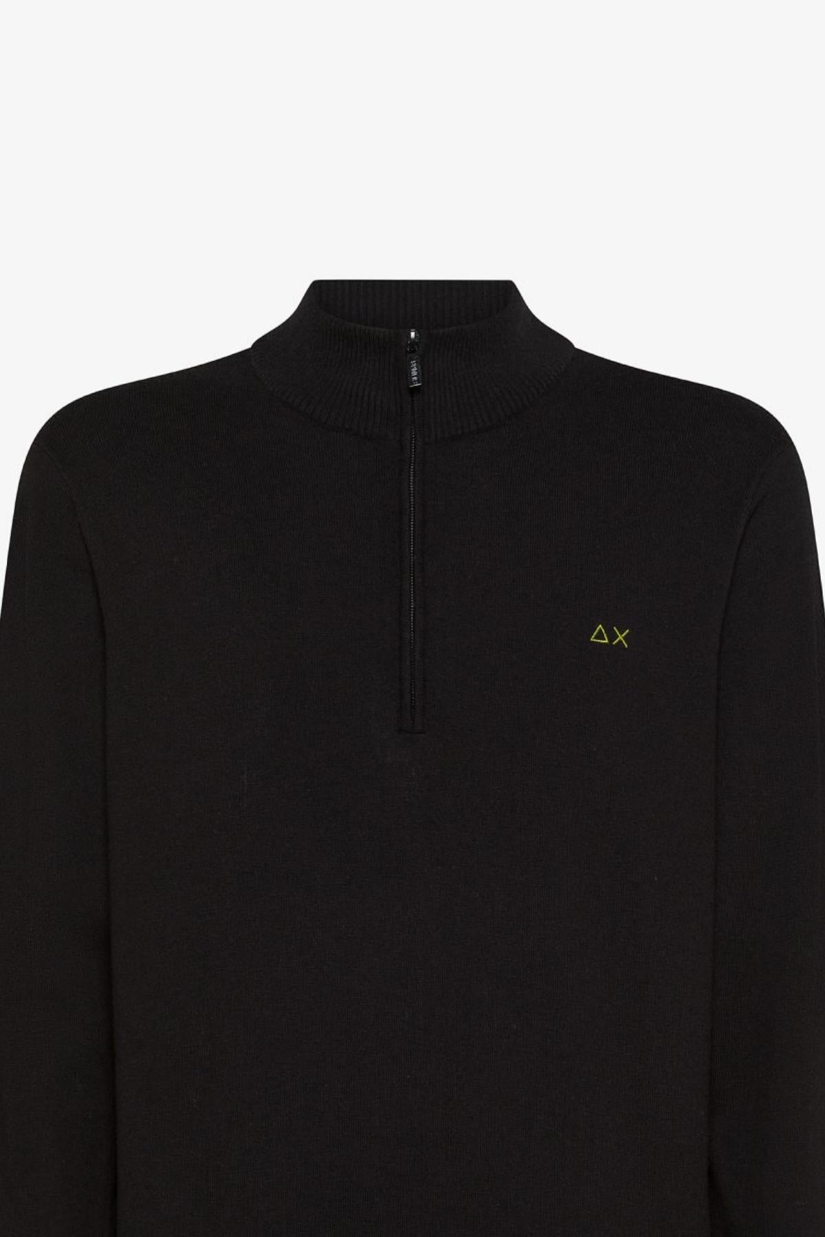 HALF ZIP SWEATER BASIC L/S K45107/11 SUN68