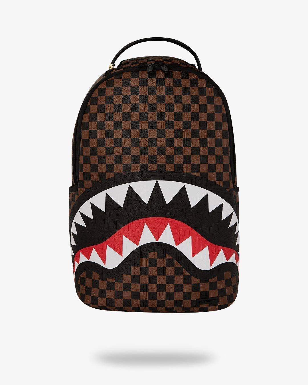 CHECK 2 EMBOSS BACKPACK 910B8232NSZ/CHECK SPRAYGROUND