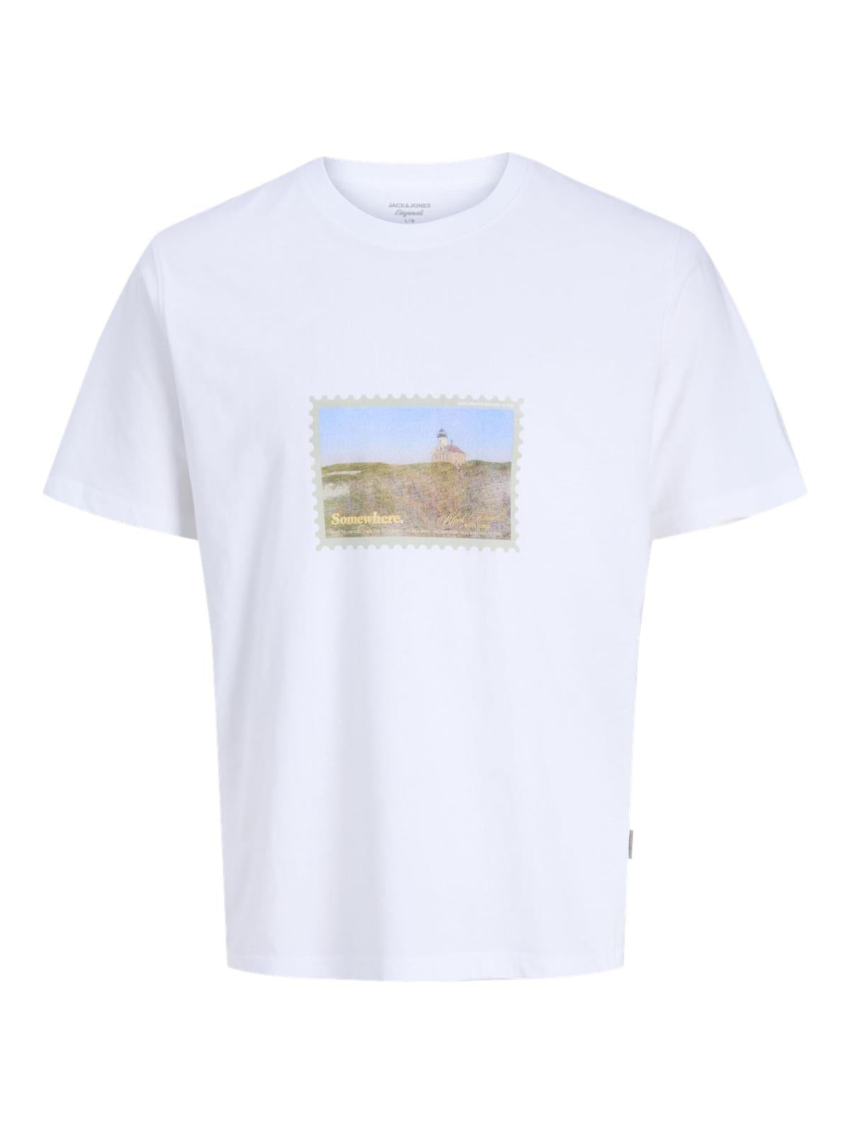 12290890/Bright White JACK AND JONES