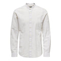 ONLY&SONS ONSCAIDEN LIFE LS MAO STRIPE LINEN NOOS