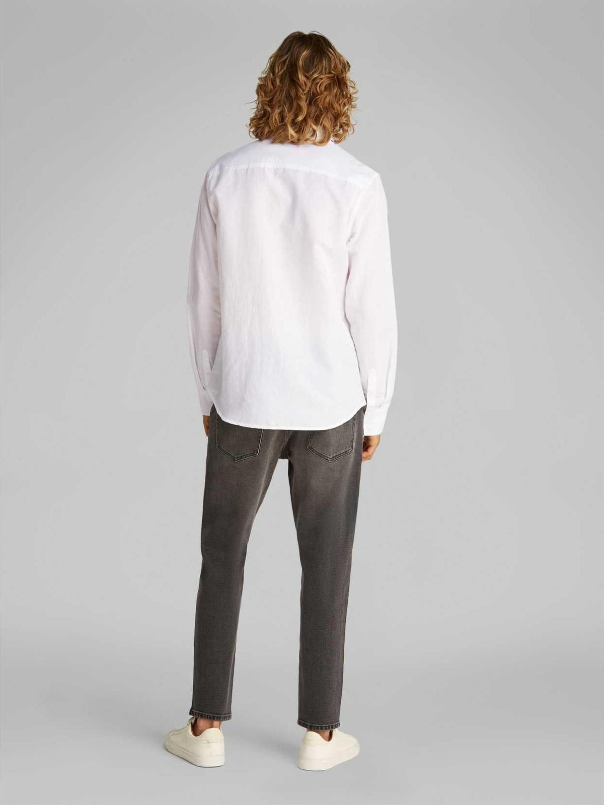 LINEN COTTON SHIRT J30J327295/YAF CALVIN KLEIN JEANS