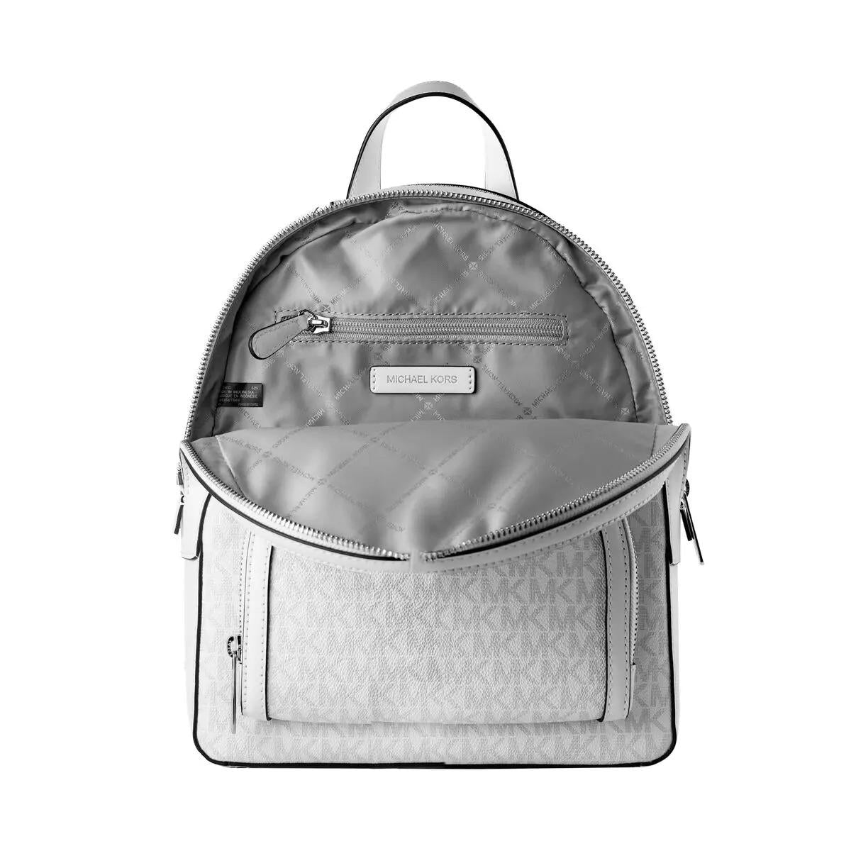 MD ZIP PKTBACKPACK 35H3S8TB6V/OPTIC WHITE MICHAEL KORS