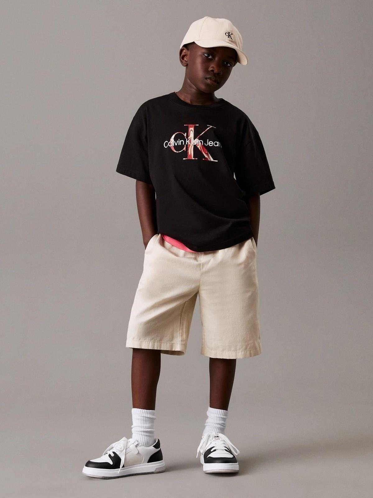 OCEAN SWIRL MONO T-SHIRT 