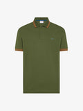 SUN68 POLO BIG STRIPE ON COLLAR S/S