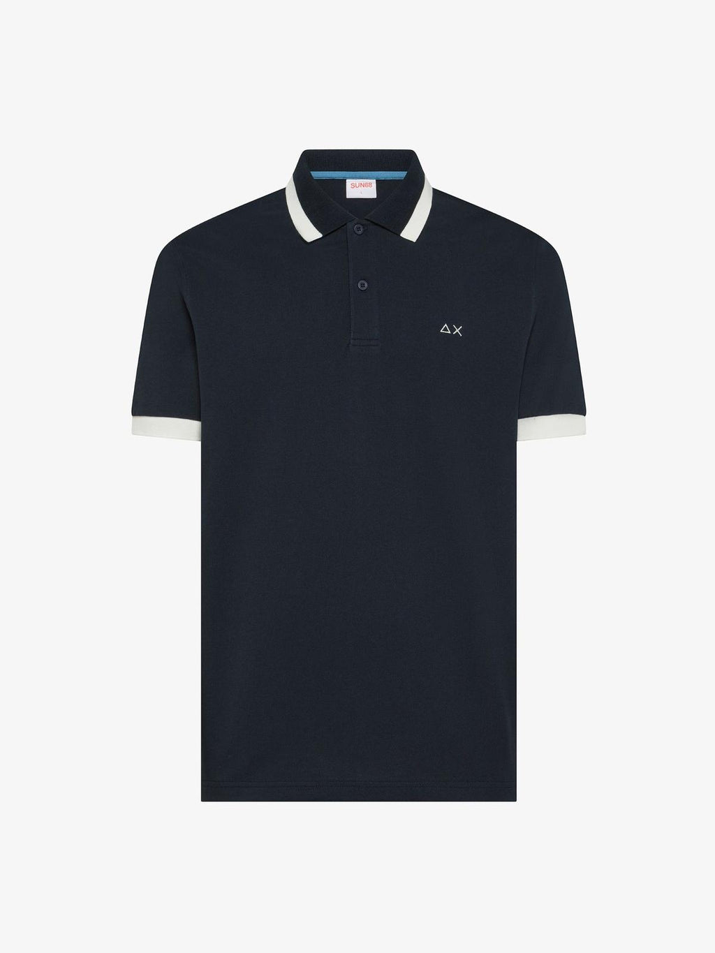 POLO BIG STRIPE ON COLLAR S/S 