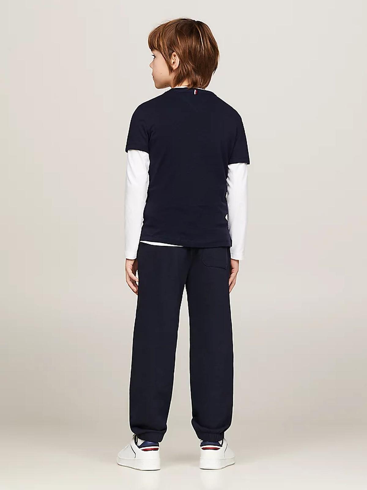 BOYS BASIC CN KNIT S/S 