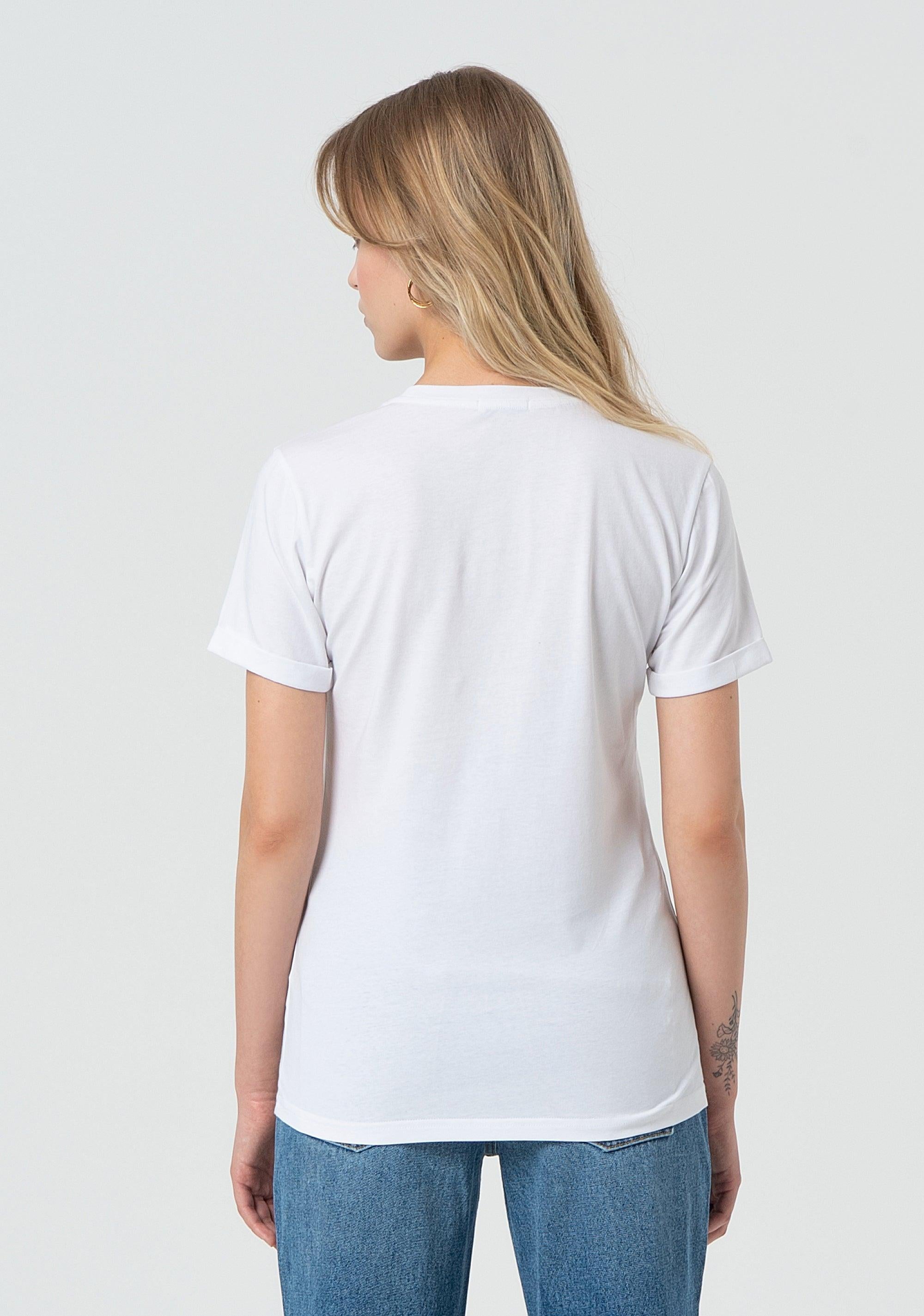 REGULAR T-SHIRT WHITE FR25ST3019J401N5/278 FRACOMINA