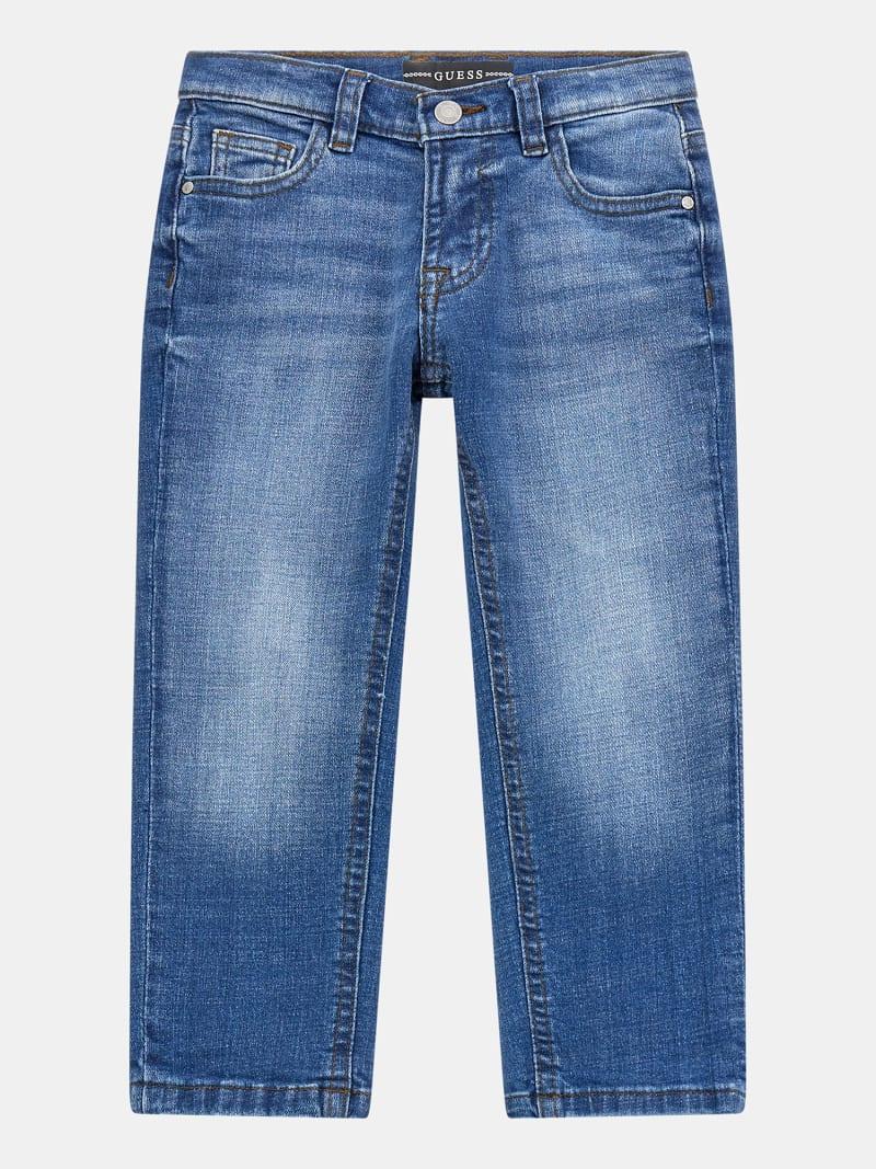 DENIM STRAIGHT FIT PANTS 