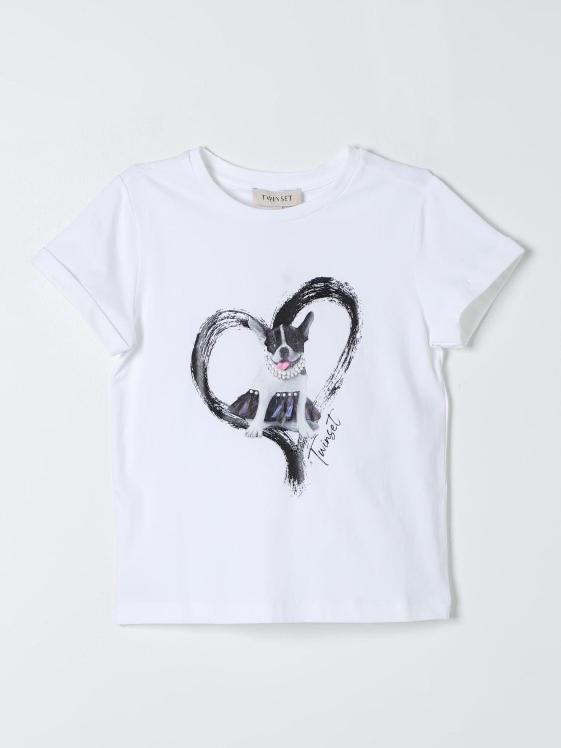 T-SHIRT STAMPA DOGGY 241GJ2247/11355 TWINSET