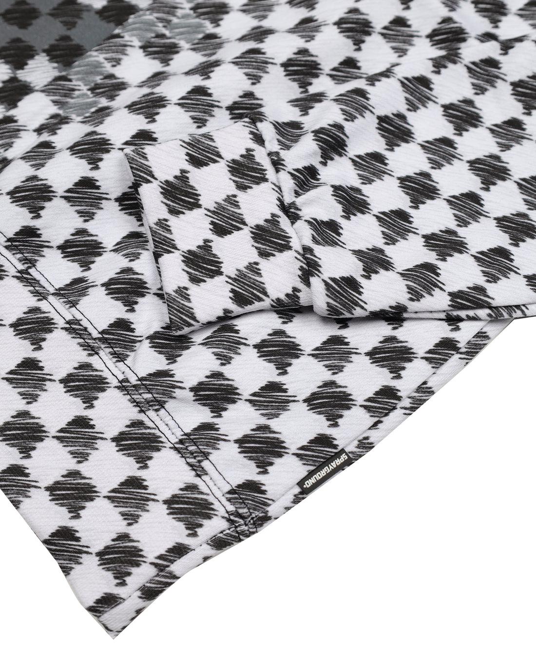 CHECKERED SKETCH REGULAR CREWNECK 