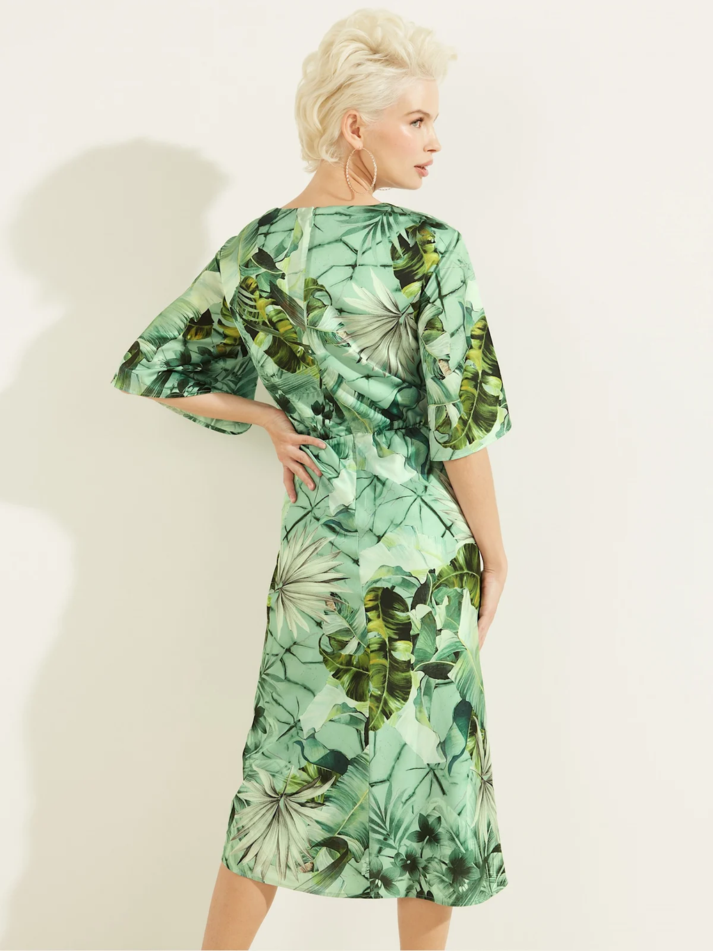 3 QTR SLV ARIEL DRESS 