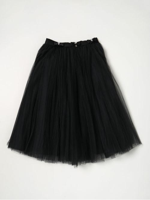 GONNA PLISSE' IN TULLE CON FIO 